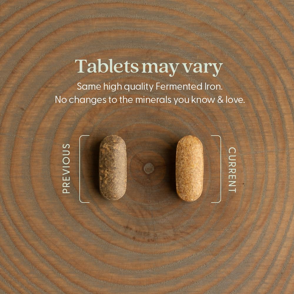 New Chapter Iron Supplement, Whole-Food Fermented Iron Complex Made with Organic Vegetables & Herbs + One Daily Non-Constipating Dose- 60ct, 2 Month Supply - Image 9