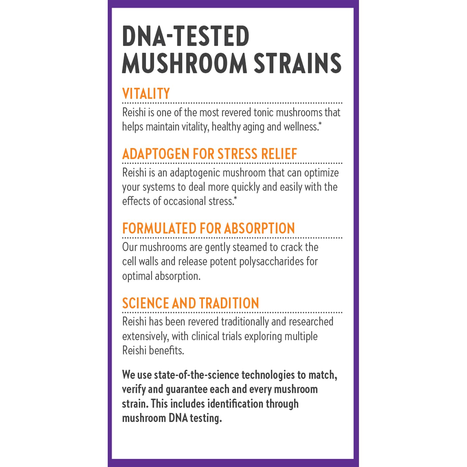 New Chapter Reishi Mushroom - LifeShield Reishi for Healthy Aging + Organic Reishi Mushroom + Vegan + Non-GMO, Nootropic Ingredients - 60 ct - Image 8